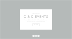 Desktop Screenshot of canddevents.com